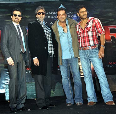 Anil Kapoor, Amitabh Bachchan, Sanjay Dutt, Ajay Devgn