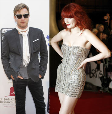 Ewan McGregor and Florence Welch