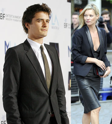 Orlando Bloom and Kate Moss