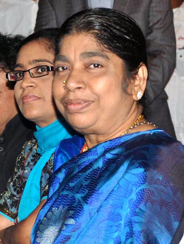 Rahman's sister Raihanah and mother Kareema