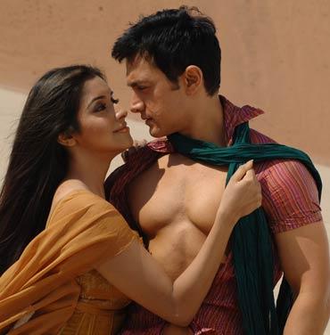 A still from Ghajini