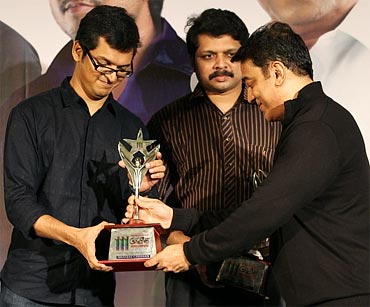 Kamal Haasan with Sanjay and Bobby