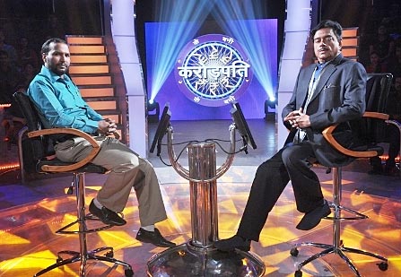 Rajesh Singh and Shatrughn Sinha on the sets