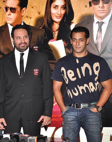 Shera and Salman Khan