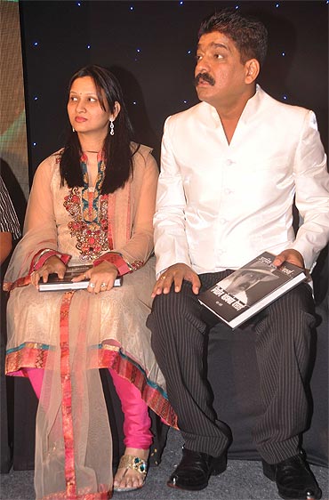 Nitin Desai and his wife
