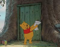 A scene from Winnie the Pooh
