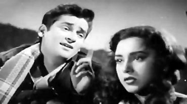 Shammi Kapoor and Ameeta in Tumsa Nahin Dekha