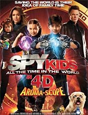 Movie poster of Spy Kids 4D