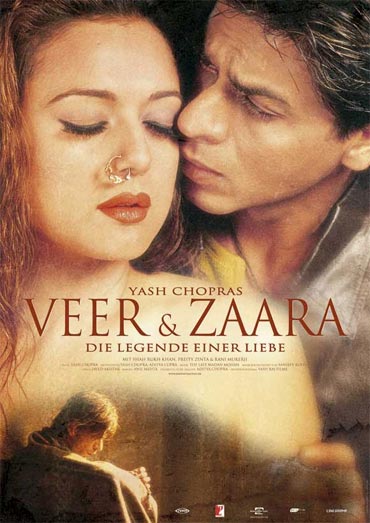 A Veer Zaara movie poster