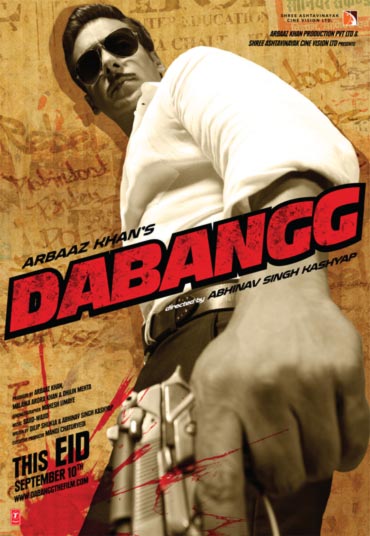 A Dabangg movie poster