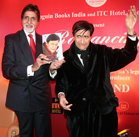 Amitabh Bachchan and Dev Anand