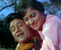 Dev Anand and Waheeda Rahman in Guide