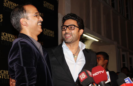 Rohan Sippy and Abhishek Bachchan