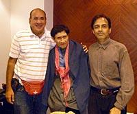 Sam Dahliwal, Dev Anand and Suneil Anand