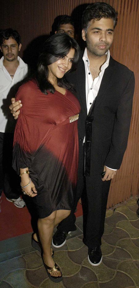 Ekta Kapoor and Karan Johar