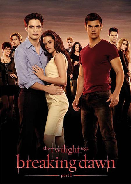 Movie poster of Twilight Saga: Breaking Dawn