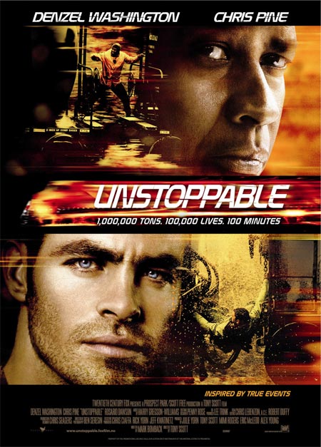 Movie poster of Unstoppable