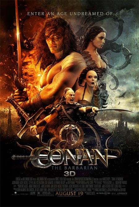 Movie poster of Conan The Barbarian