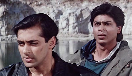 A scene from Karan Arjun