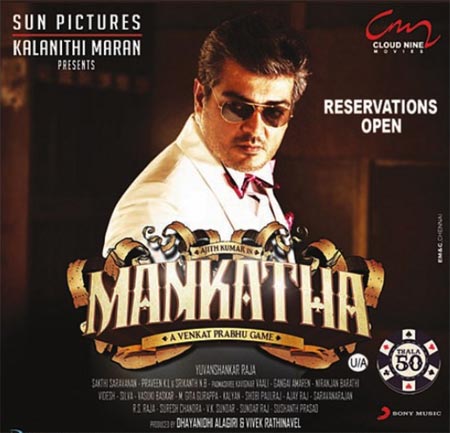 Movie poster of Mankatha