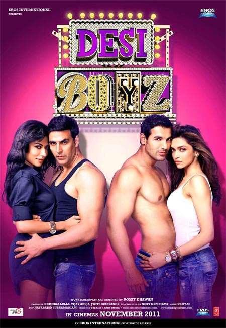 Movie poster of Desi Boyz