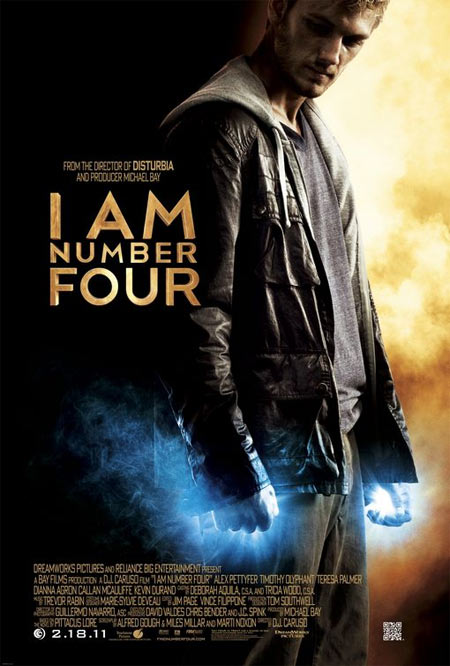 Movie poster of I Am Number Four
