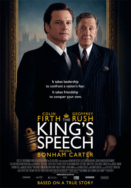 Movie poster of The King's Speech