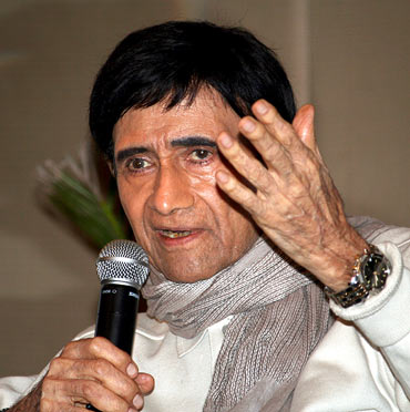 Dev Anand at the promo launch of Chargesheet