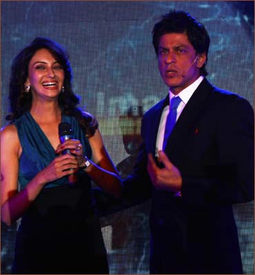 Saumya Tandon and Shah Rukh Khan