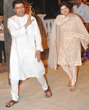Raj and Sharmila Thackeray
