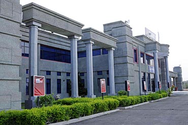 A replica of Tirupati Airport