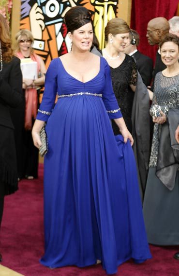 Marcia Gay Harden arrives for the 76th annual Academy Awards