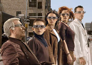 A scene from Spy Kids 3-D: Game Over