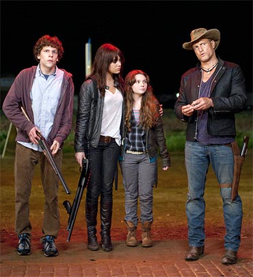 A scene from Zombieland