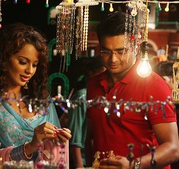 Kangna Ranaut and Madhavan in Tanu Weds Manu