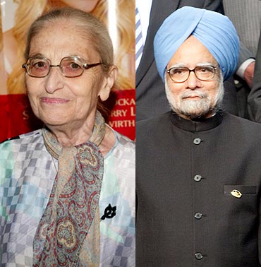 Ruth Prawer Jhabvala and Dr Manmohan Singh