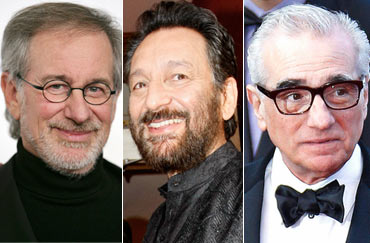 Steven Spielberg, Shekhar Kapur and Martin Scorsese