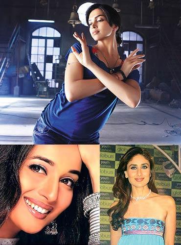 Deepika Padukone, Madhuri Dixit and Kareena Kapoor