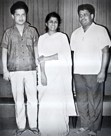 Laxmikant, Lata Mangeshkar and Pyarelal