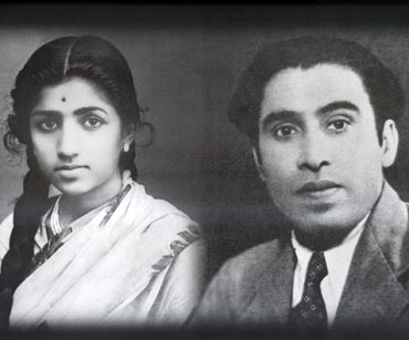 Lata Mangeshkar and Shyam Sunder