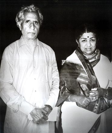 Sajjad Hussain and Lata Mangeshkar