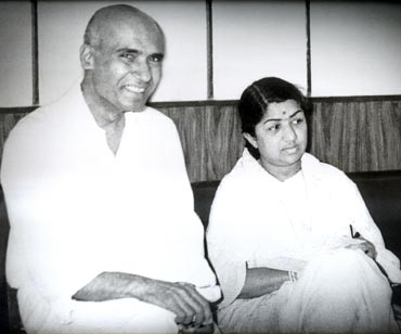 Khayyam and Lata Mangeshkar