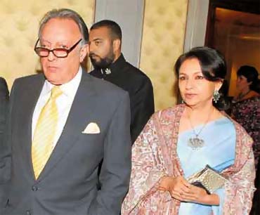 Mansoor Ali Khan Pataudi and Sharmlia Tagore