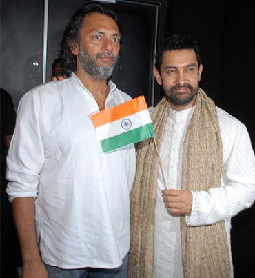 Rakeysh Omprakash Mehra and Aamir Khan