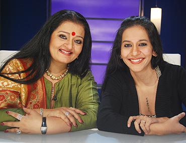 Apara Mehta with daughter Kushali