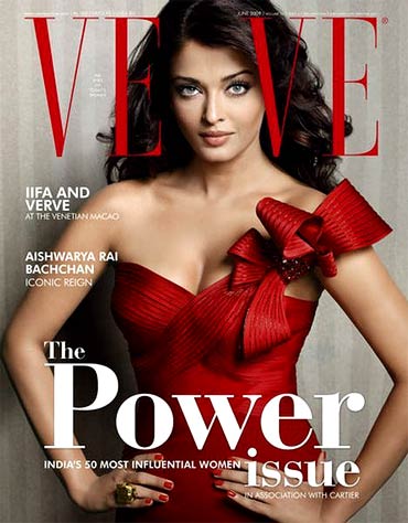 Aishwarya Rai Bachchan on the cover of Verve