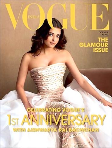Aishwarya Rai Bachchan on the cover of Vogue