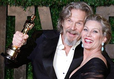 Jeff Bridges and Susan Geston