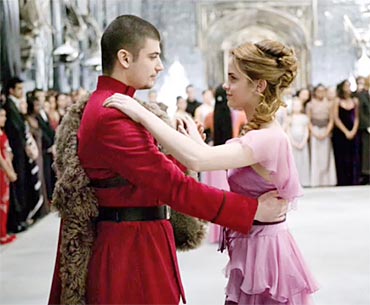 Hermione and Viktor Krum