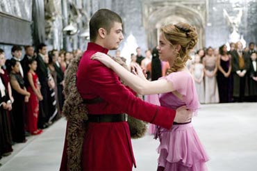 Viktor and Hermione at the Yule Ball